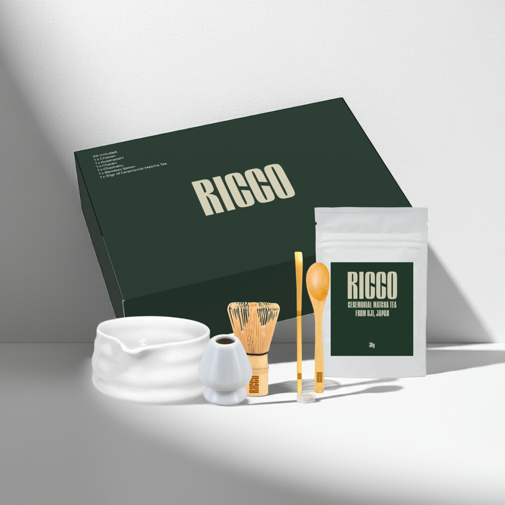 Kit té matcha de RICCO