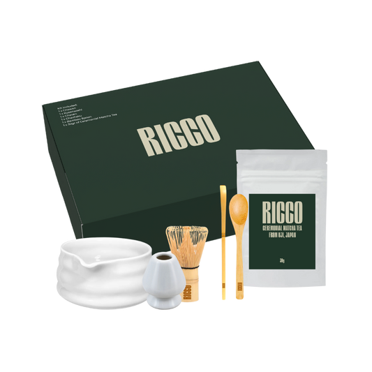 Kit de té matcha de RICCO